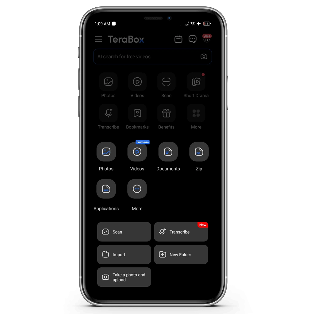 Terabox mod apk premium